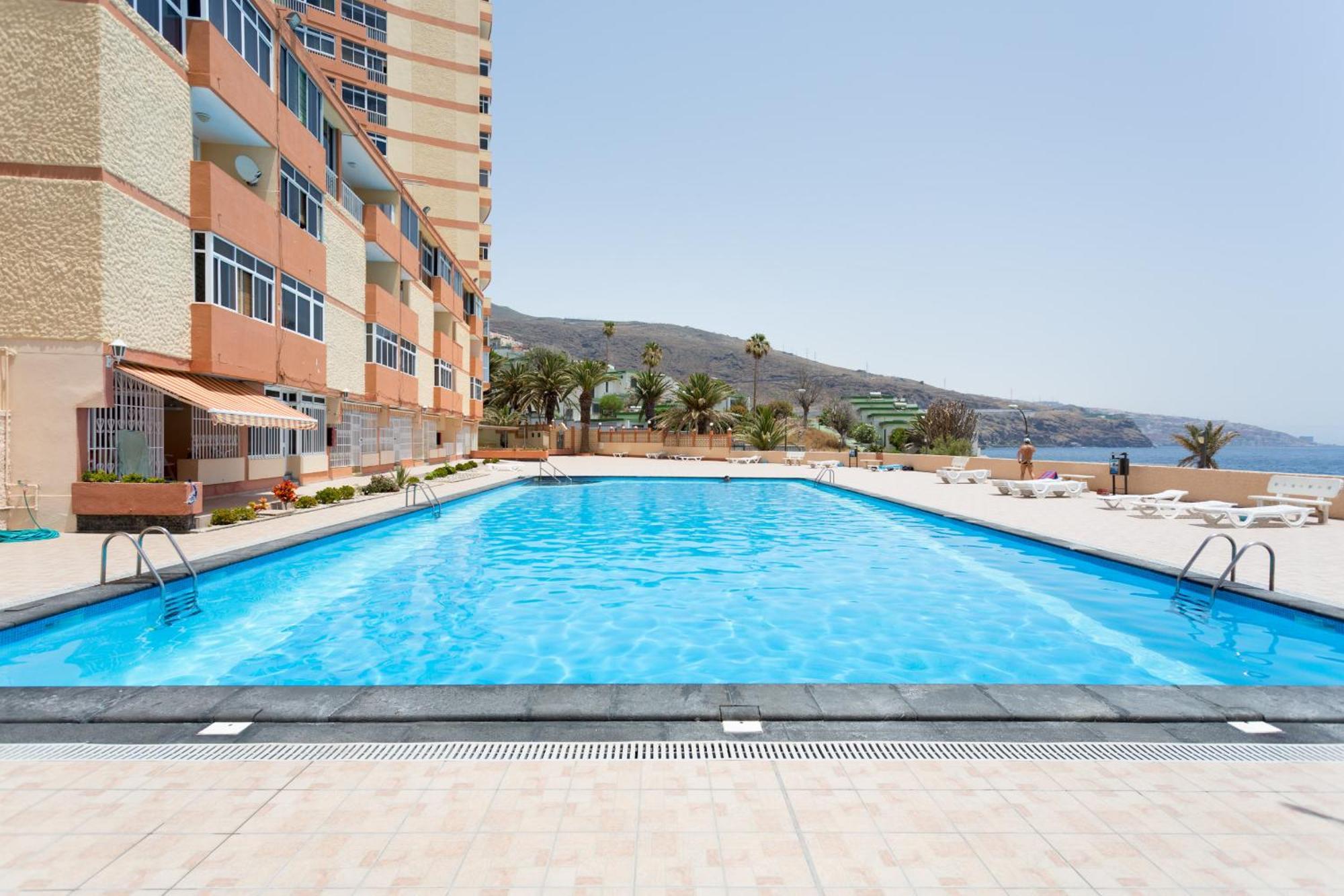 Frontline Duplex Las Arenitas With Pool Канделария Екстериор снимка