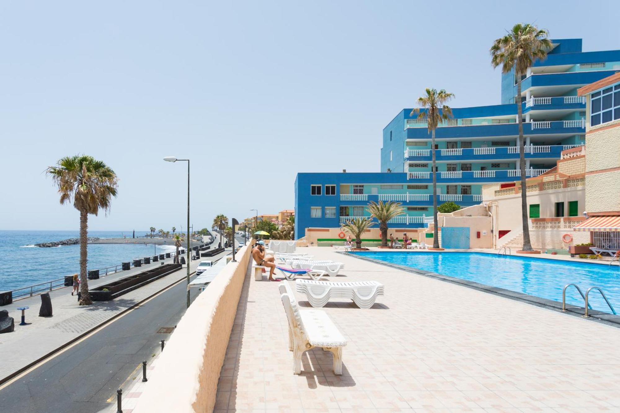 Frontline Duplex Las Arenitas With Pool Канделария Екстериор снимка