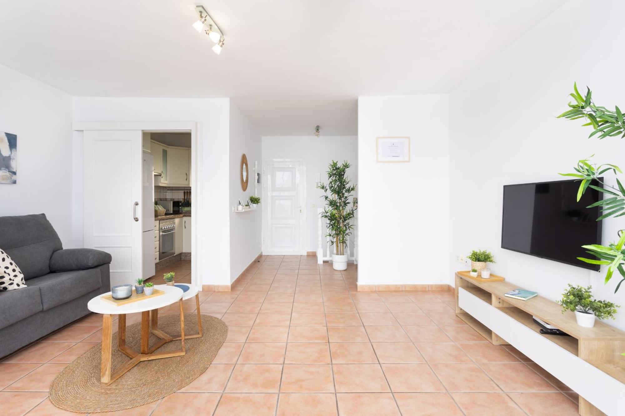 Frontline Duplex Las Arenitas With Pool Канделария Екстериор снимка
